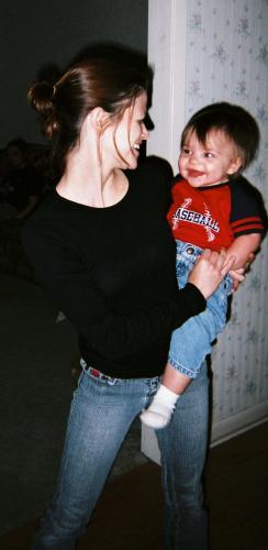 Hayden & Mommy dancing to the oldies